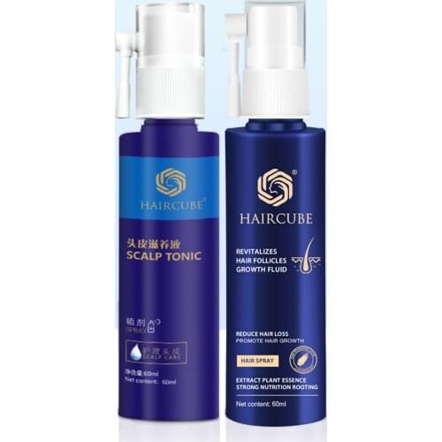 HAIRCUBE Hair Growth Essence Strong Hair Suitable for Men/Women of Anti Hair Loss Nourishes Thick Roots Hair Care Products Set