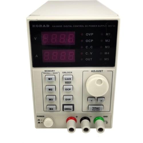 KORAD KA3005D KA3005D CNC single-channel DC stabilized voltage power supply 4-bit display CNC power supply