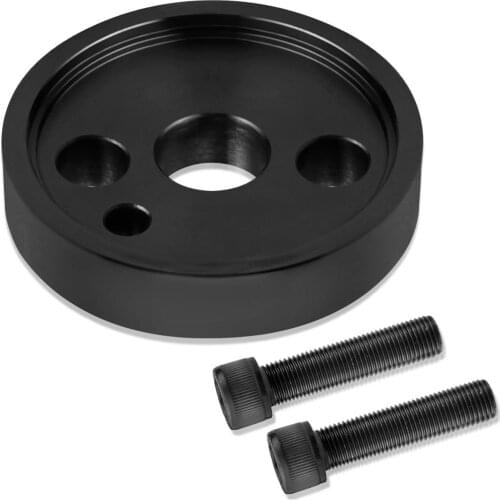 Car Front Cover Crankshaft Seal Wear Sleeve Installer Tool Kit For Cummins 3.9L 5.9L 6.7L Set of 2 Black Steel Auto Repair Tools