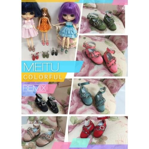 Dolls shoes for blyth Azone OB doll licca doll Length:2.8cm Casual shoes