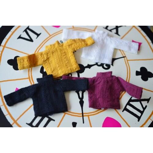 OB11 gsc size doll clothes versatile long-sleeved turtleneck bodice bodice slim body multi-color optional doll accessories