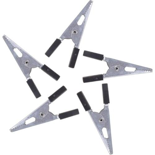 53CA 5pcs Cage Clip Parrots Birds Prevent Escape Metal Safety Door Lock Accessories