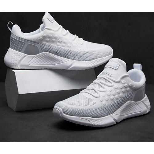 Foreign trade large size shoes spring and autumn leisure sports comfortable lightweight breathable walking tennis mens shoes 46