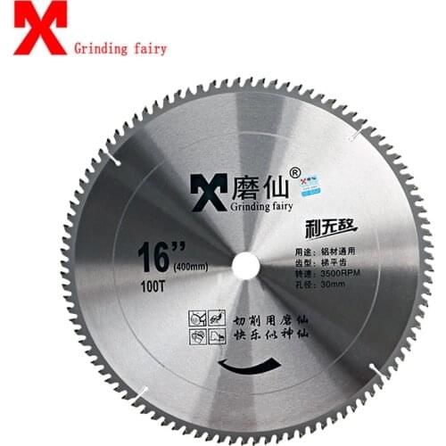 MX Cutting Blade Invincible Circular Saw Blade Wood Cutting Tungsten Steel Cutting Machine 400mm 16 inch Abrasive Disc Saw blade