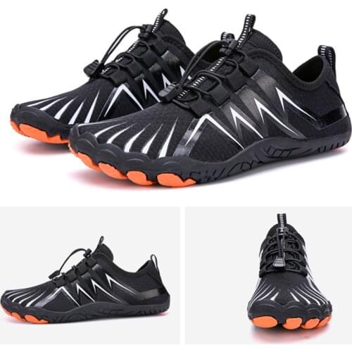 Unisex Non Slip Upstream Wearproof Beach Swimming Shoes Mens Womens Breathable Wading Shoes Quick-Dry Water Sports Shoes