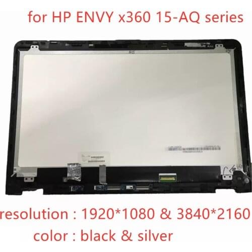 Original 15.6" LCD replacement For HP ENVY x360 15-aq015nd 15-aq102na 15-aq100no 15-aq150nz 15-aq173cl LCD Display Touch Screen