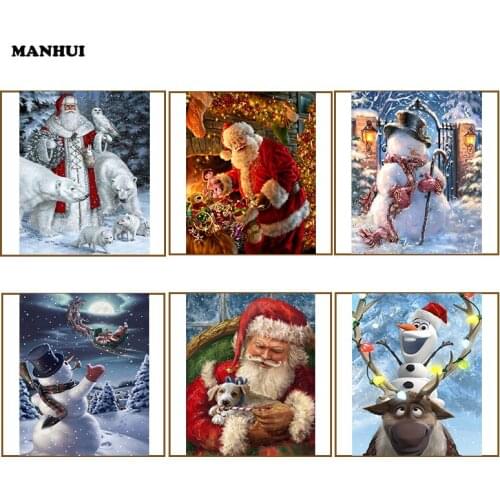 Diamond Embroidery Christmas gift series DIY Diamond Painting Cross Stitch Rhinestones Full Square/Round Diamond Mosaic MH603