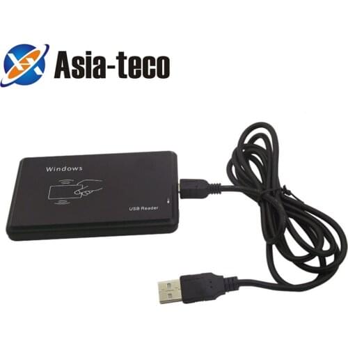 USB Port 125Khz RFID Reader EM4100 TK4100 USB Proximity Sensor Smart Card Reader no driver for Access Control