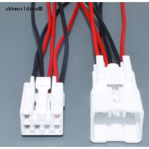 Shhworldsea 6 Pin 2.2mm MG651044 MG 651044 Automotive Wire Connector Female Male Socket