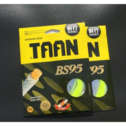 1 pc TAAN BS95 Badminton String 10M 0.70MM Durable badminton racket string Superline Nano