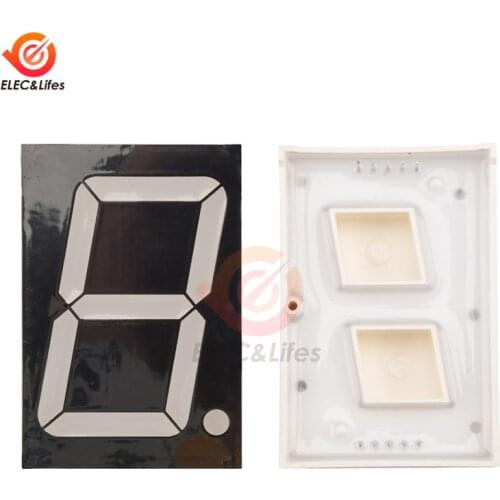 18101BS 1.8 Inch 7 Segment 1-Bit LED Display module Digital Tube Red Common Anode