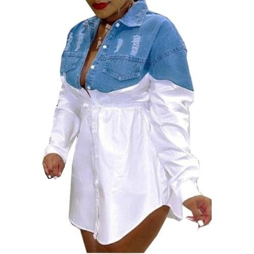 Модные джинсовые платья COZOK China At AliExpress