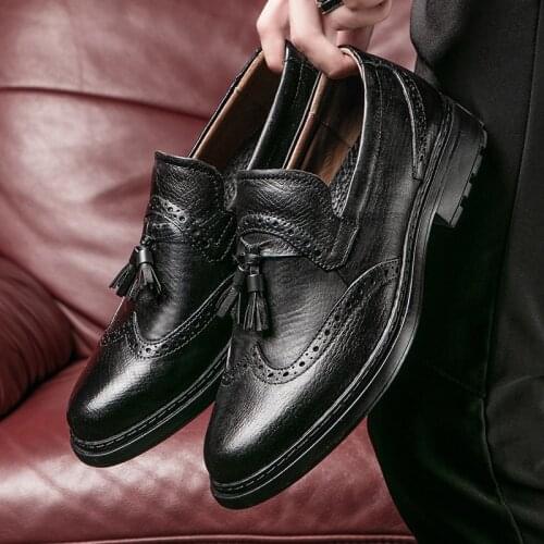 Men Business Formal Shoes Wedding Party Dress Shoes