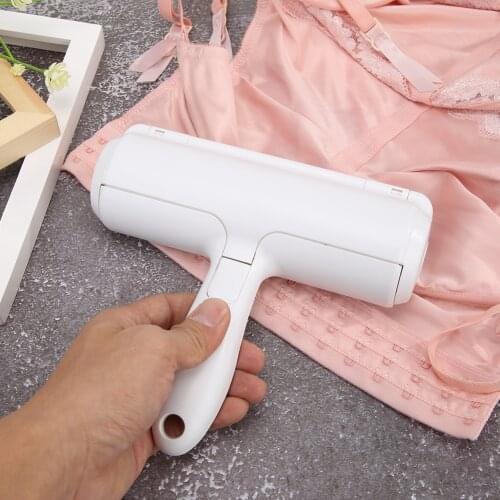 2-way Pet Dog Hair Remover Roller Animals Furniture Hairball Removal Brush Fluff Lint Cleaner Reusable Pet Supplies