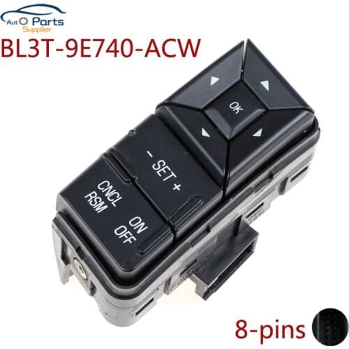 New BL3T-9E740-ACW For Ford F-150 Cruise Switch Multifunction Steering Wheel Switch Volume Button Switch BL3T9E740ACW