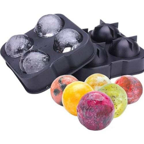 Whiskey Ice Cube Ball Maker Mold Mould Brick Round Bar Accessiories High Quality Kitchen Tool Silicone Mould