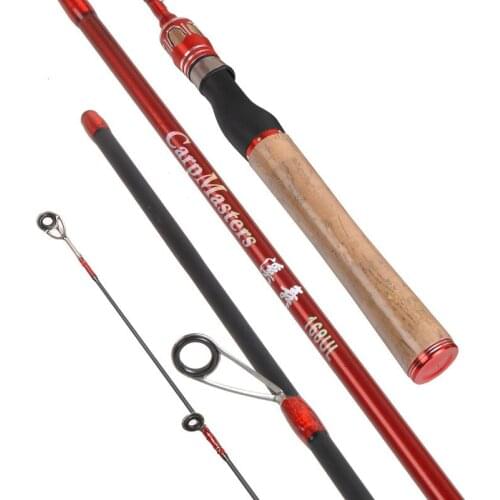 Carbon Casting Spinning Lure Rod Trout White-striped Crooked Fish Pole UL Power Oltas Fishing Tackle Pesca 1.68m 1.8m 1.98m 2.1m