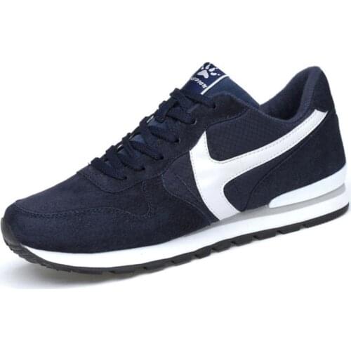 Comfortabele zachte heren sneakers Mannen Loopschoenen Lente Mannen Sneakers Harde Zool Licht Running Casual