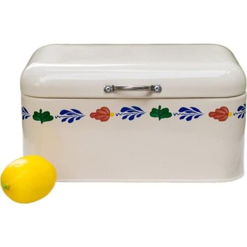 European-Style Lace Flip Storage Box Bread Box Certificate File Cup Dish Sundries Storage Anti-Rust Sunscreen