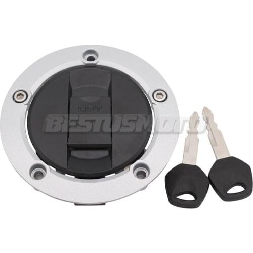 Motorcycle Aluminum Fuel Gas Tank Cap Cover Lock w/Keys For Suzuki SV650 SV1000 SV1000S SFV650 Gladius B King DL650