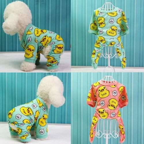 Pet Dog Clothes Costume Halloween Cotton Cute Cartoon Romper Pajamas Costume Pint Dog Jumpsuits