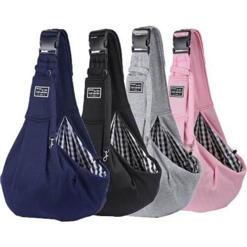 Pet Backpack Puppy Carrier Outdoor Travel Dog Cat Shoulder Bag Breathable Single Comfort Sling Handbag Tote Bags Pet Supplies