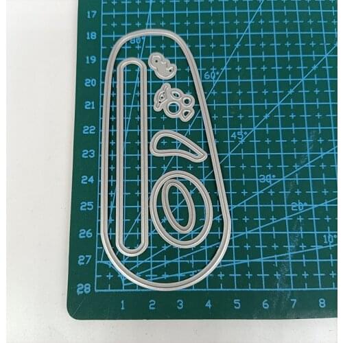 Dies Scrapbooking New Arrival 2021 Slippes Frame Metal Cutting Dies Christmas Card Making Supplies Stencil For Decoration