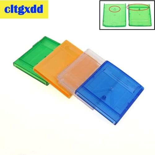Cltgxdd Clear Blue Green Game Card Housing Box Case Replacement For GBA SP Game Cartridge Housing Shell For GB GBC Card Case