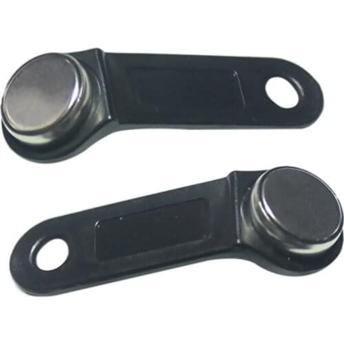 10pcs DS1990A-F5 TM Card iButton Tag with wall-mounted Black