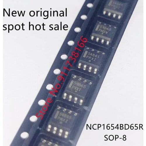 10PCS/LOT 54B65 NCP1654BD65R2G SOP8 New original spot hot sale