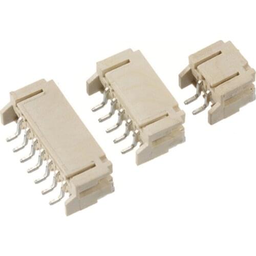 20PCS PH2.0 2.0mm Pitch Connector SMD 2P 3P 4P 5P 6P 8P 10P 2mm Horizontal Socket 2mm Pitch Patch Plug Connector SMT SMD