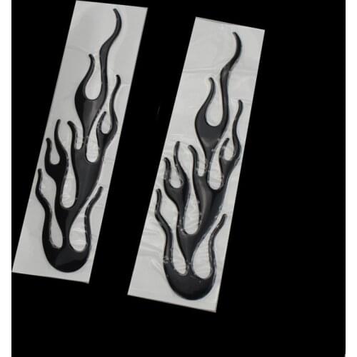 Car Motorcycle 3D Flame Fire Reflective Sticker Vinyl Decal Cruiser Chopper ATV Dual Sport bike Bobber Street bike Dirt bike