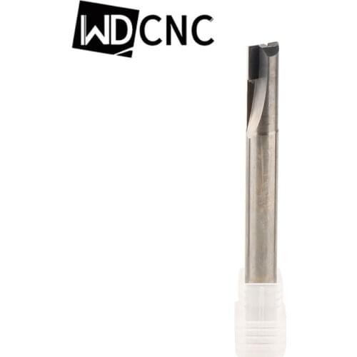 PCD diamond milling cutter for aluminum copper single flute or two flutes ball nose or square tungsten steel end mill