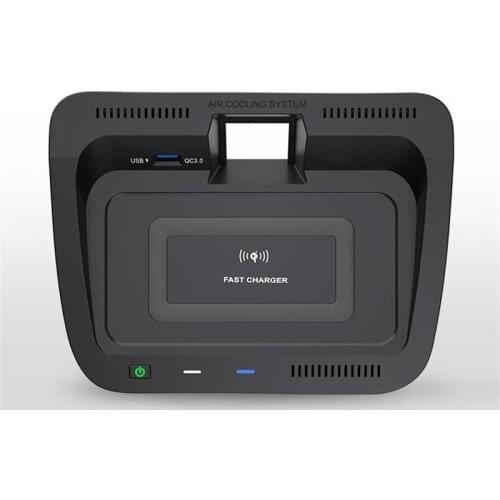 Car QI Wireless Charger for Toyota RAV4 Rong fang 2020 Charging Plate Wireless Phone Holder Accessories FOR Willanda