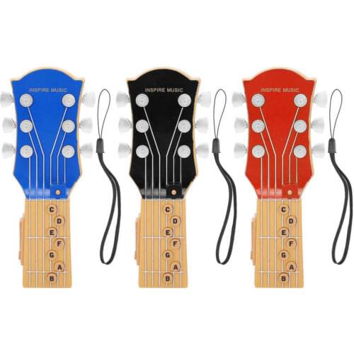 High quality Guitar Air Guitar Infrared Induction Simulation 7 Chords Portable Toy Musical Instrument Accessories Best Gift