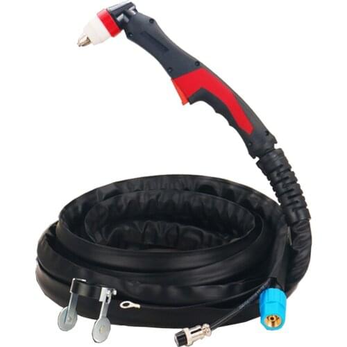 P80 Torch Plasma Cutting Torch 80A Pilot Arc HF Plasma Cutter 4M 13FT For Air Cooled Plasma Cutting Machine