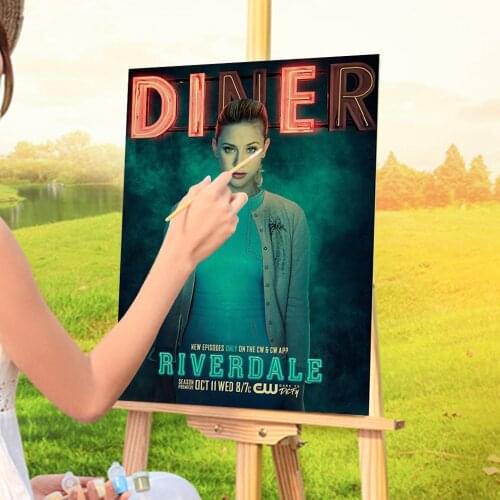 Riverdale Painting By Numbers Set Oil Paints 50*70 Oil Painting Home Decoration For Handiwork