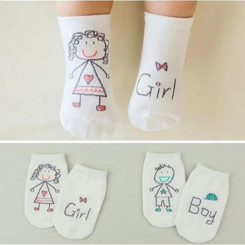Cute Spring Autumn Baby Socks Newborn Cotton Baby Boys Girls Cute Toddler Anti-slip Socks for babies winter Infant