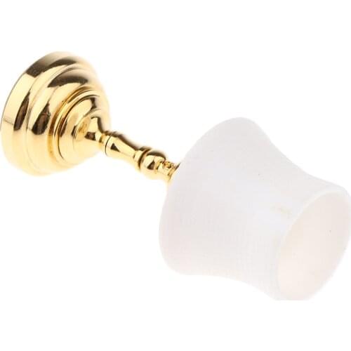 1/12 Dollhouse Miniature Table/Desk Lamp Model that Lights Up w/ Lampshade