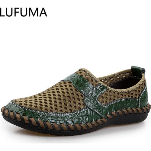 2019 Summer Men Casual Shoes Fashion Sandals Men Breathable Men Shoes Zapatos De Hombre Sandalias Hombre Plus Size 46 47