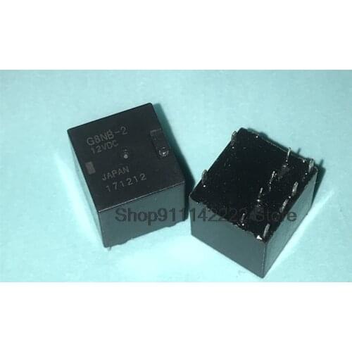 New 5pcs/lot G8ND-2S 12VDC 12V 8-pin G8NB-2 12VDC 10-pin