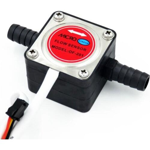 OF201 13mm hose barb liquid milk diesel gasoline solene gasolene benzine petrol oil oval gear flow meter sensor