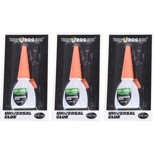 Tree Frog 502 10g Strong Super Glue Liquid Universal Glue Adhesive New Plastic Office Tool Accessory Supplies