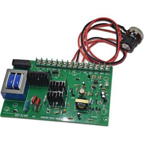 220V permanent magnet DC motor speed control board 1HP controller 750W high power motor drive speed regulator