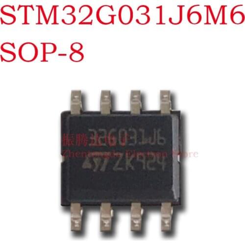 STM32G031J6M6 STM STM32 STM32G STM32G031 STM32G031J6 SOP-8 IC MCU