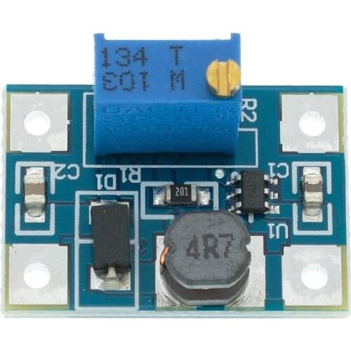 1pcs Smart Electronics DC-DC SX1308 Step-UP Adjustable Power Module Step Up Boost Converter 2-24V to 2-28V 2A