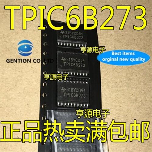 10Pcs TPIC6B273 TPIC6B273DW TPIC6B273DWR SOP20 in stock 100% new and original