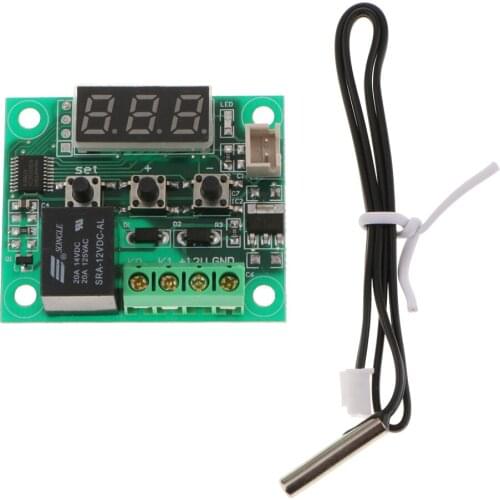 -50-110 ℃ 12V Digital Thermostat Temperature Controller Board Sensor Module 10A