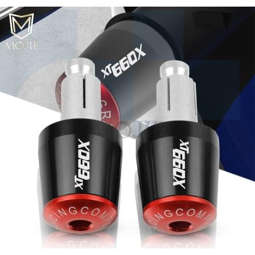 7/8" 22mm Motorcycle Handlebar Grips End Handle Bar Cap End Plug For YAMAHA XT660X XT660 X XT 660 X 2004-2017 2016 2015 2014