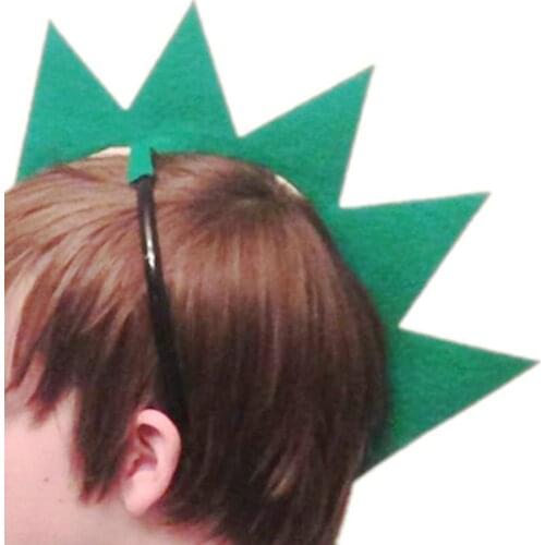 Dinosaur Hairbands Accessories Headwear DIY Party Decoration Happy Birthday Supplies For Children Cosplay Deco Baby Shower